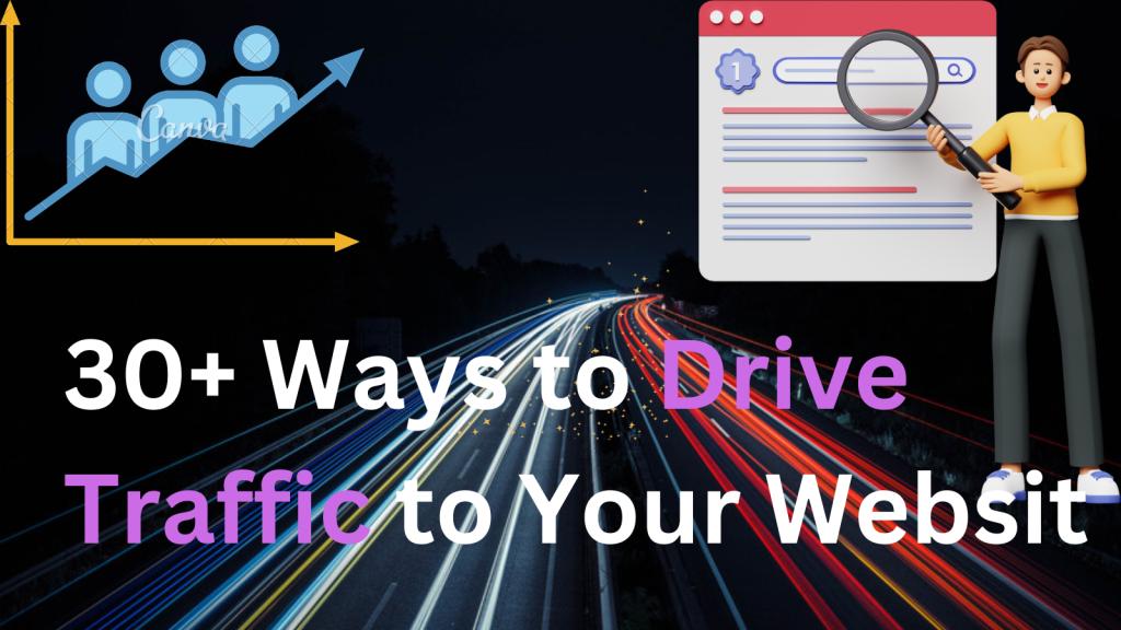 30 Ways to Drive Traffic to Your Website